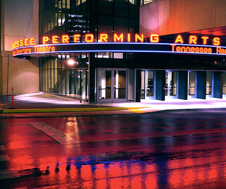 Tenessee Performing Arts Center - Digital Advertising